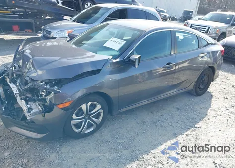 2017 Honda Civic Lx from USA, damaged, VIN 19XFC2F54HE068188